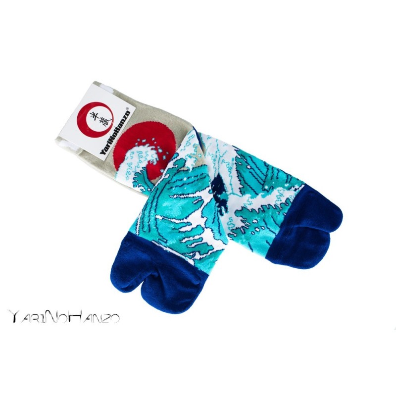 NAMI SOCKS | YARINOHANZO SOCKS | JAPANESE TABI SOCKS