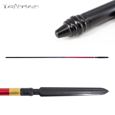 RUBBER YARI WITH ALUMINUM SHAFT