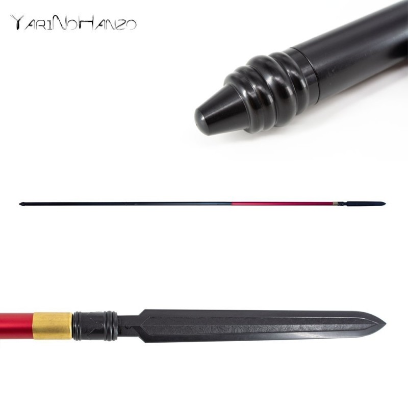 RUBBER YARI WITH ALUMINUM SHAFT