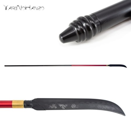 RUBBER NAGINATA WITH ALUMINUM ROD