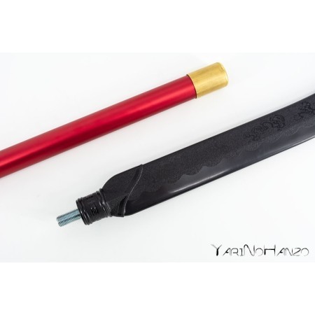 RUBBER NAGINATA WITH ALUMINUM ROD