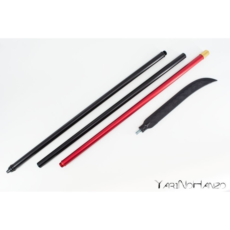 RUBBER NAGINATA WITH ALUMINUM ROD