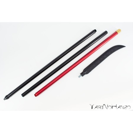 RUBBER NAGINATA WITH ALUMINUM ROD