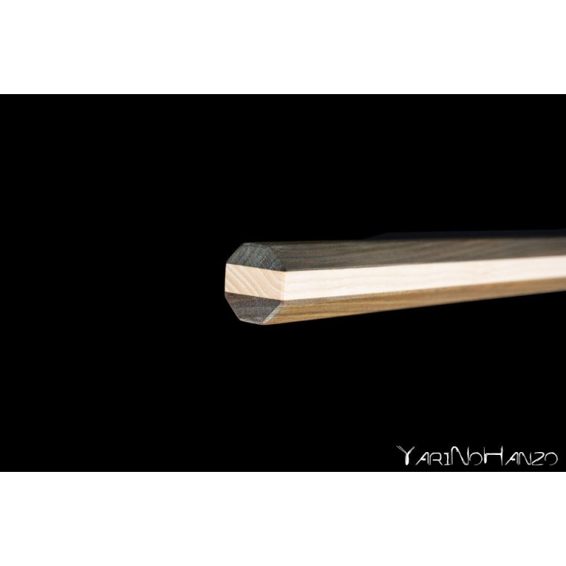 Hakkaku Hanbo 35 mm - MULTI LAYER Lignum Vitae + Ashwood