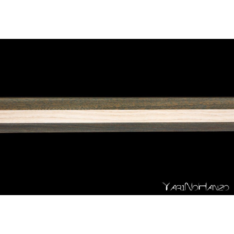 Hakkaku Hanbo 35 mm - MULTI LAYER Lignum Vitae + Ashwood