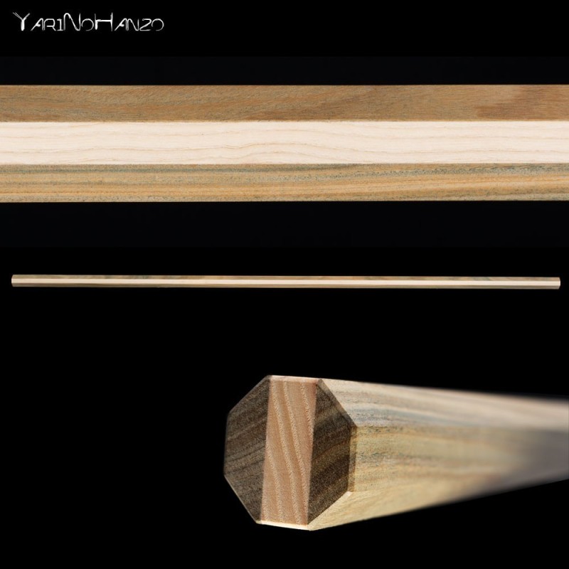 Hakkaku Jo 35 Mm - MULTI LAYER Lignum Vitae + Ashwood