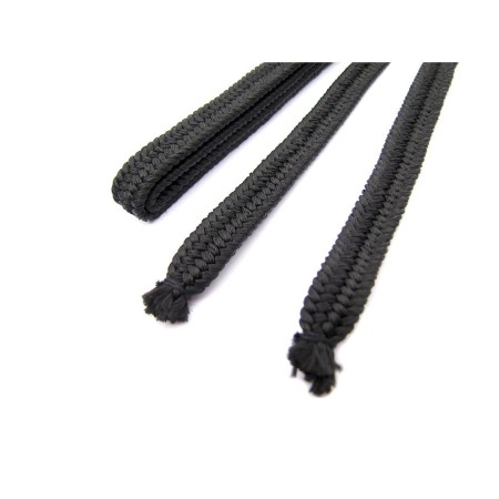 Deluxe Nakafuji Sageo Black Silk 220 cm