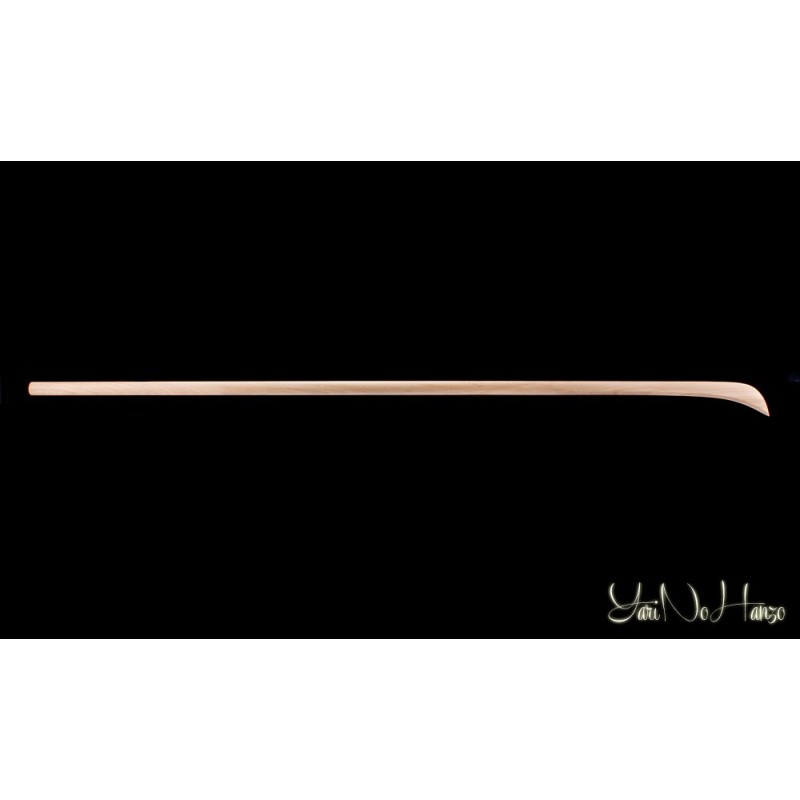 BEECH WOOD HANDMADE JIKISHINKAGE RYU NAGINATA for sale on katanamart.co.uk