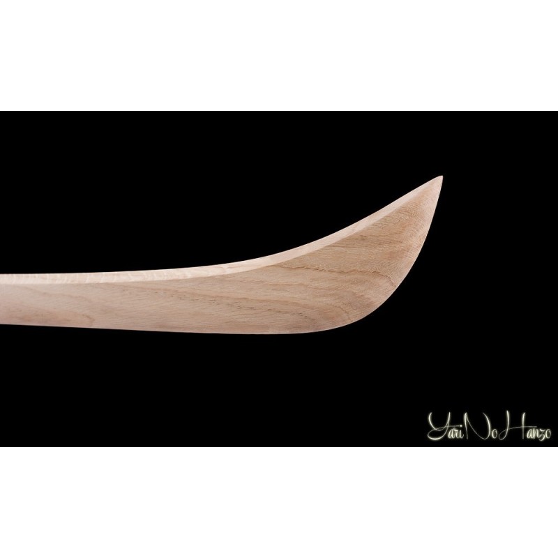 BEECH WOOD HANDMADE JIKISHINKAGE RYU NAGINATA for sale on katanamart.co.uk