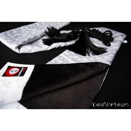 Katana Bukuro Sakura White | Bag For Katana and Nihonto
