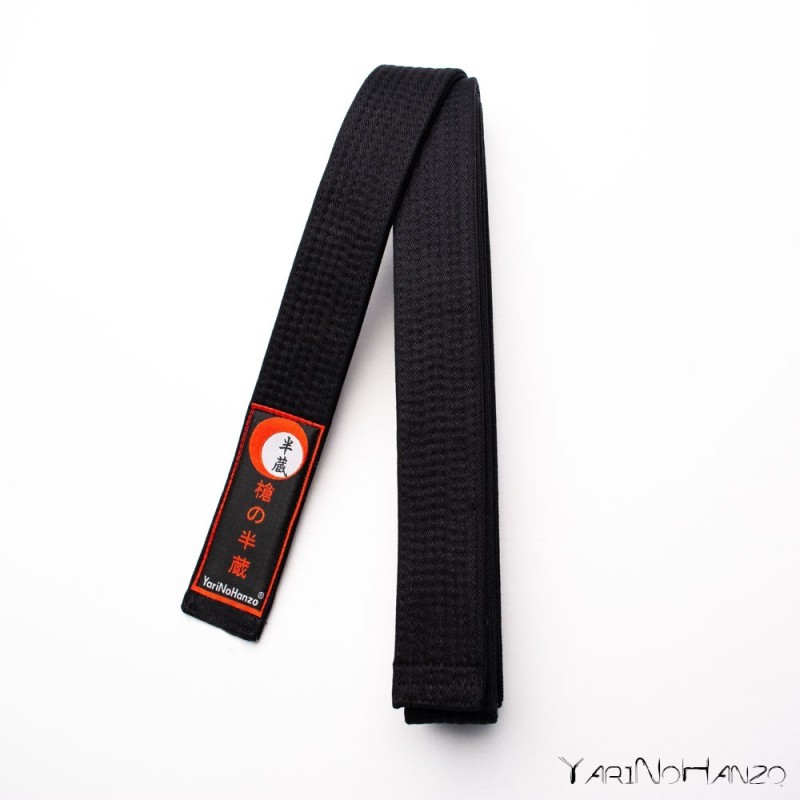 Belt for karate and judo BLACK | Karate Judo Obi
