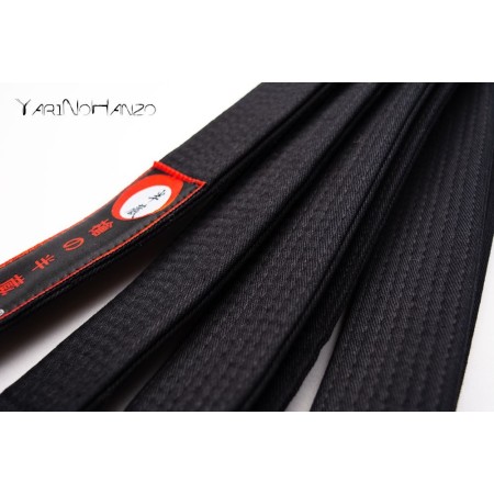 Belt for karate and judo BLACK | Karate Judo Obi 2
