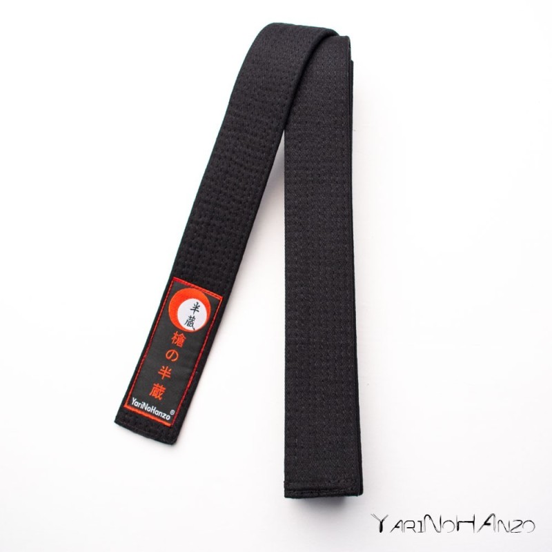 Belt for karate and judo BLACK DELUXE | Karate Judo Obi