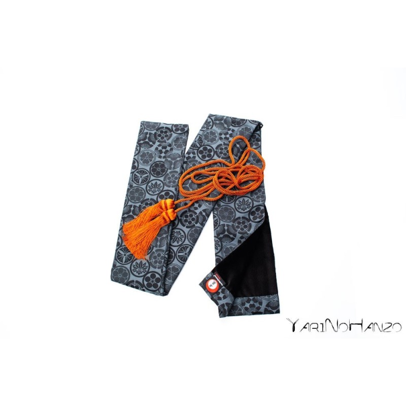 Katana Bukuro Kamon (light background) | Bag For Katana and Nihonto