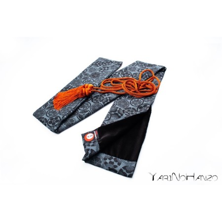 Katana Bukuro Kamon (light background) | Bag For Katana and Nihonto 2