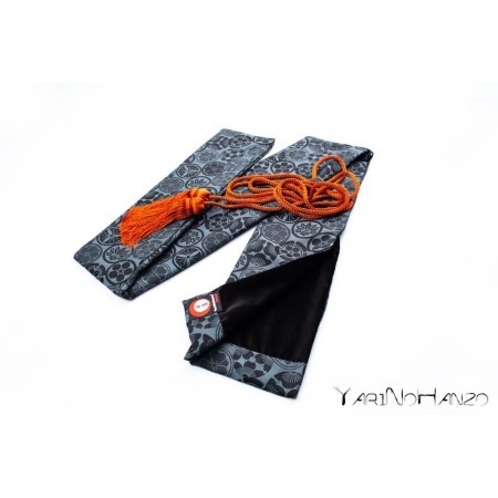 Katana Bukuro Kamon (light background) | Bag For Katana and Nihonto
