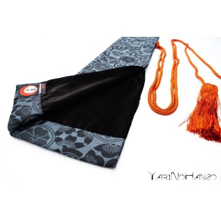 Katana Bukuro Kamon (light background) | Bag For Katana and Nihonto