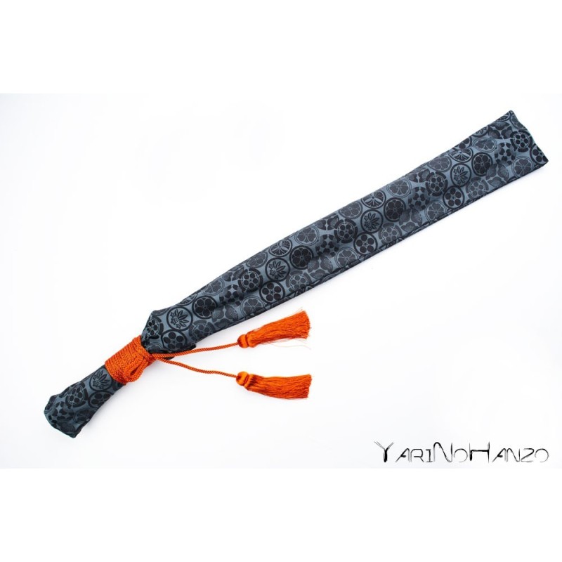 Katana Bukuro Kamon (light background) | Bag For Katana and Nihonto