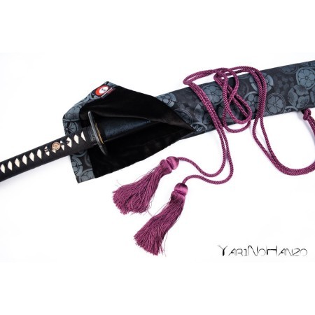 Katana Bukuro Kamon (dark) | Bag For Katana and Nihonto
