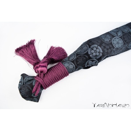 Katana Bukuro Kamon (dark) | Bag For Katana and Nihonto