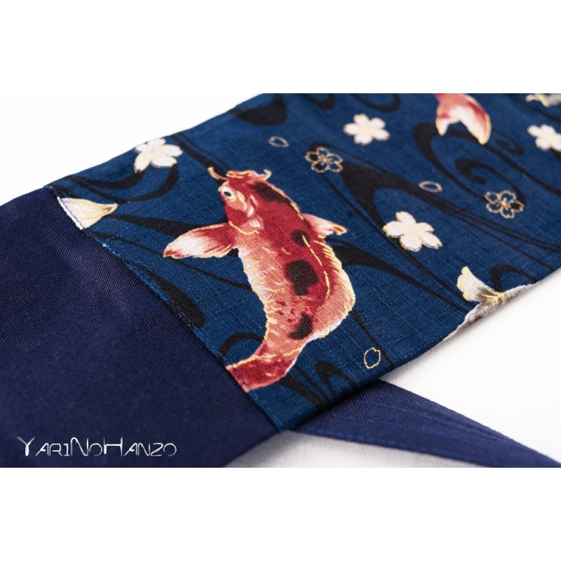 Aikido Bag KOI blue | Buki Bukuro KOI | Bag For Tanto, Bokken and Jo