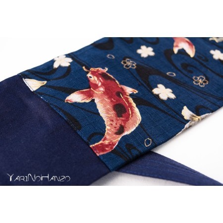 Aikido Bag KOI blue | Buki Bukuro KOI | Bag For Tanto, Bokken and Jo
