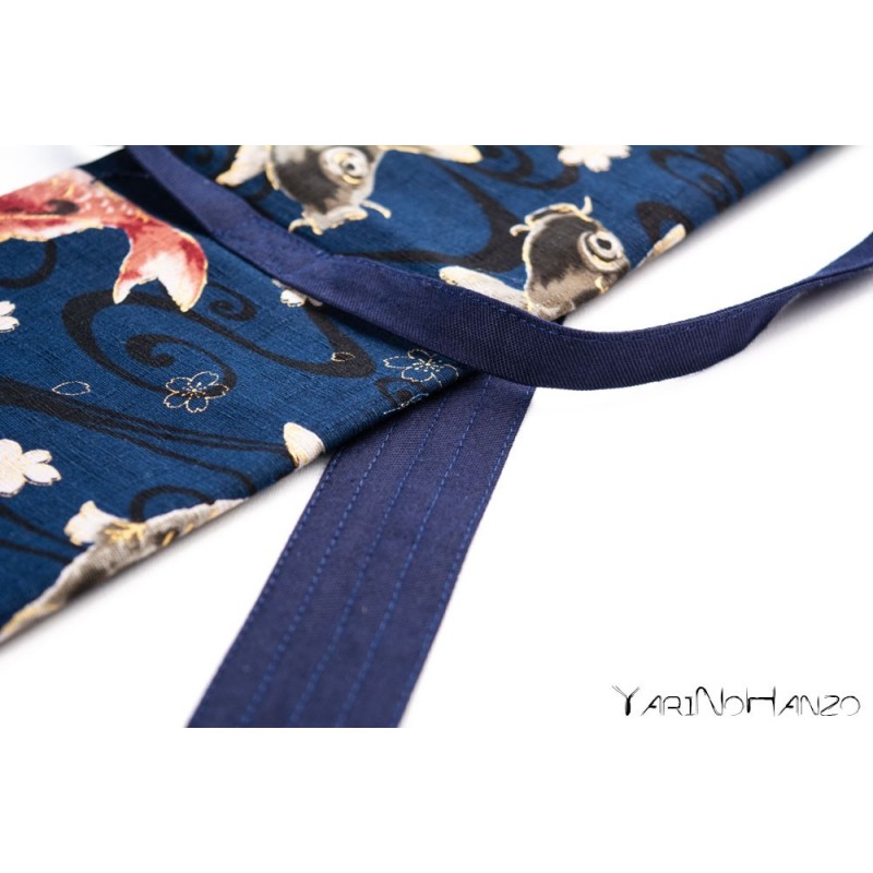 Aikido Bag KOI blue | Buki Bukuro KOI | Bag For Tanto, Bokken and Jo