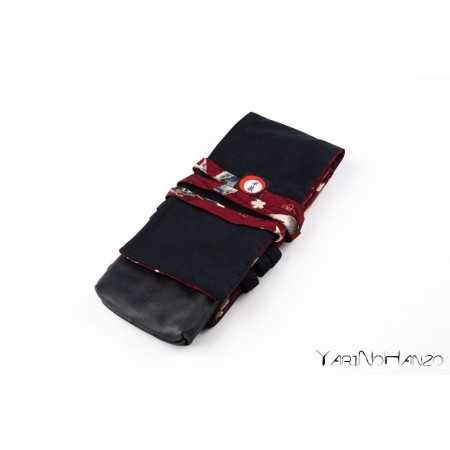 Aikido Bag KOI red | Buki Bukuro KOI | Bag For Tanto, Bokken and Jo